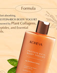 Protein-Rich Body Yogurt | 48 Hours of Moisture | Velvety Skin Feel | Unisex
